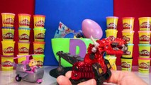 Letter D GIANT SURPRISE TOY EGG with Paw Patrol Skye Learn ABCs Opening Surprise Toys Toypals.tv
