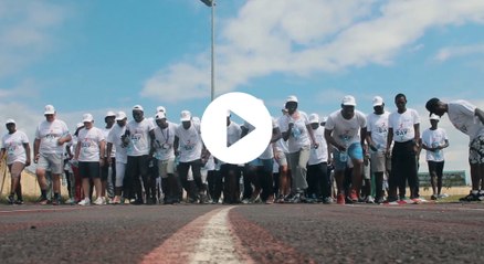 This is Marathon Day!! Run and  Walk together