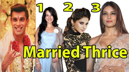 5 Bollywood Celebrities Who Got Married Thrice
