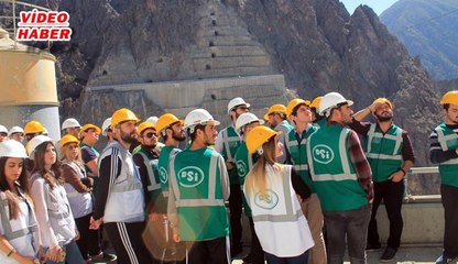 (12 Ekim 2017) NNYÜ ÖĞRENCİLERİ YUSUFELİ BARAJI’NDA