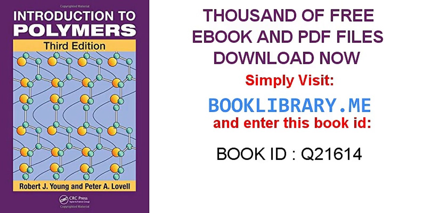 Introduction to Polymers Third Edition