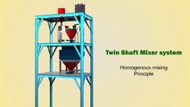 Twin Shaft Mixer assembly