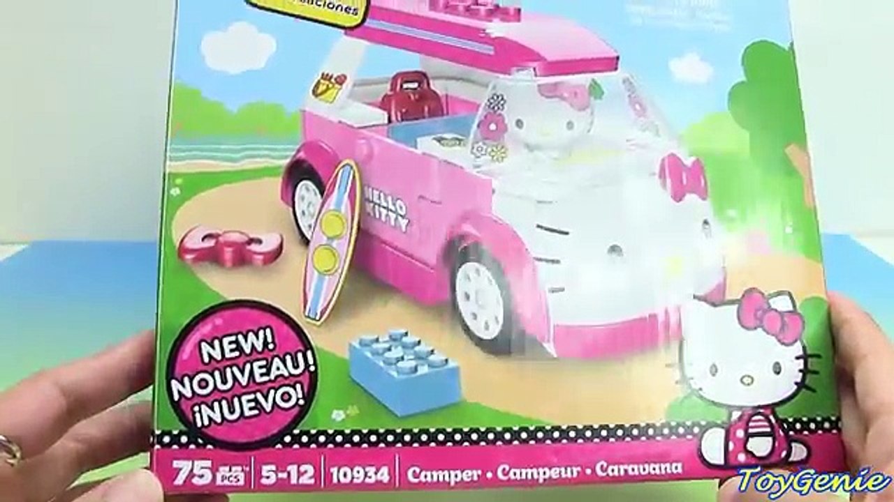 Hello Kitty Camper Mega Bloks 10934 Hello Kitty Vacation Series