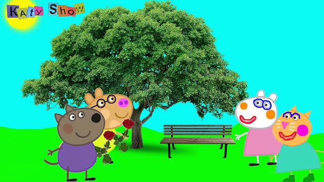 Свинка Пеппа Мультфильм МАКИЯЖ Пеппа накрасила Киску Кенди. Peppa Pig Makeup - Candy Cat Makeup