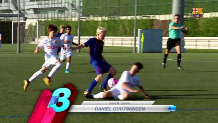 Le but du fils de Gudjohsen avec les jeunes du Barça