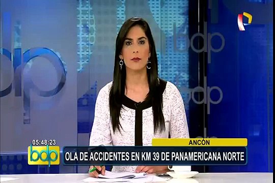 Ancón: ola de accidentes de tránsito en KM 39 de la Panamericana Norte