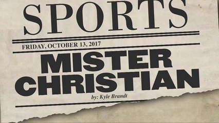 Tomorrow's headlines today: Mister Christian