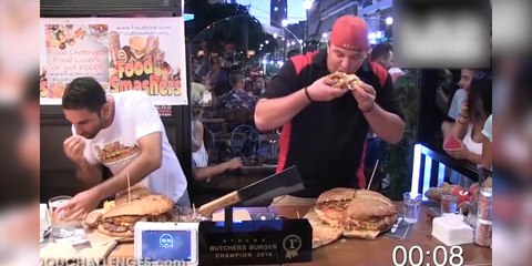 Incroyable burger challenge !