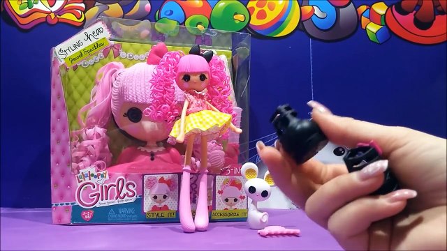Lalaloopsy Girls Jewel Sparkles Styling Head And Crumbs Sugar Cookie - Lalaloopsy Dolls For Girls
