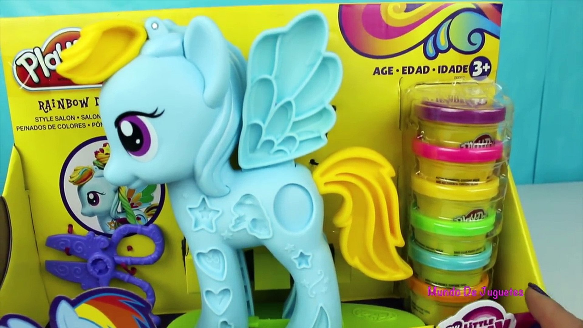 plastilina play doh my little pony