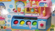 뽀로로 달님이 아이스크림 가게 점토 놀이 요리놀이 소꿉놀이 장난감 Play Doh Ice Cream Food Toys Playset Kit cửa hàng kem Toy chơi