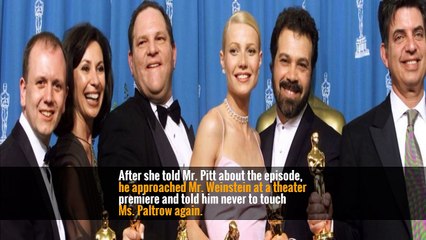 Gwyneth Paltrow, Angelina Jolie and Others Say Weinstein Harassed Them