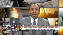 First Take reacts to Mike Ditka's national anthem protest comments | First Take | ESPN