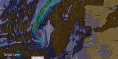 اعصار يضرب المحيط الأطلسي ويعبر قرب المغرب متسببا في أمطار وتقلبات جوية (12 - 21 أكتوبر)