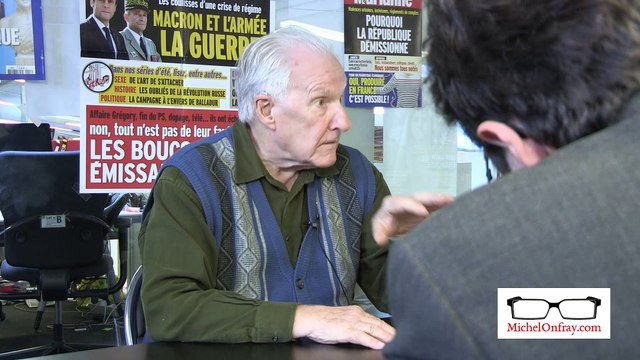 Alain Badiou : On dit que les gens sont coupés de leurs représentants mais c'est les représentants qui sont coupés des gens