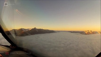 Ce pilote d'airbus filme son atterrissage.. Vidéo Bluffante!!!!