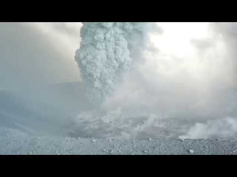 Spectacular Aerial Footage Shows Eruption at Japan's Shinmoedake Volcano