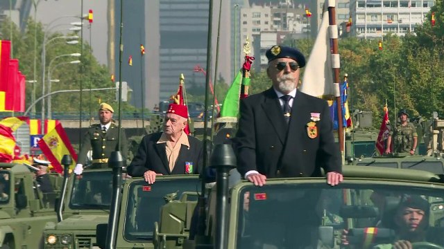 احياء العيد الوطني في اسبانيا في خضمّ الأزمة الكاتالونية