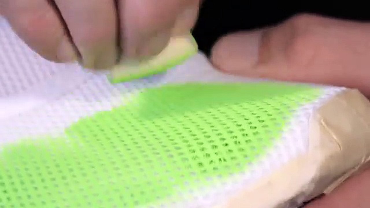 How To Paint Mesh and Canvas | Clean Fade and Dab Method