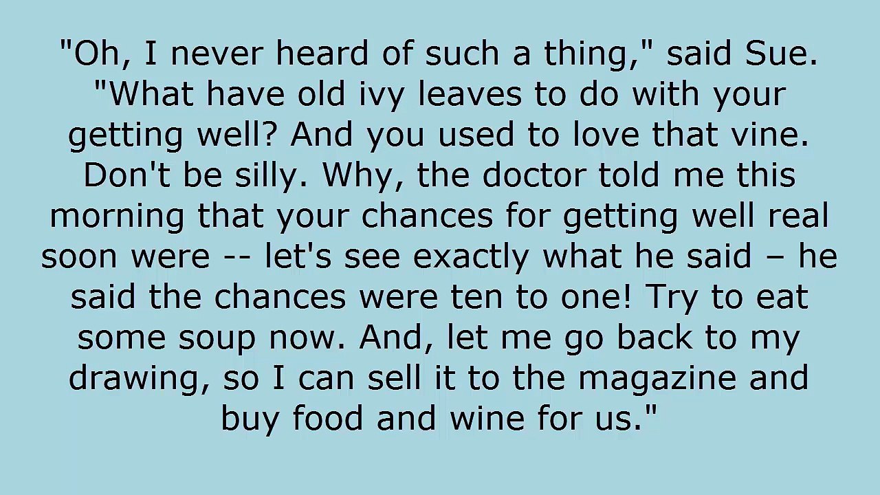 Learn English Through Story Subtitles The Last Leaf