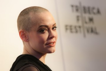 Why is Rose McGowan suspended from Twitter?