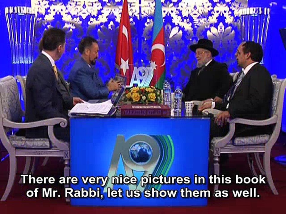 Sn. Adnan Oktar'ın İsrail Başhahamı Yisrael Meir Lau ve Mispacha dergisinin temsilcisi Aaron Granot Granevitsh ile görüşmesi -18 Ekim 2011
