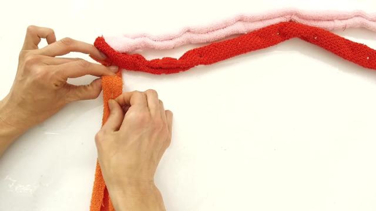 Tapis tresse DIY