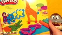 Pâte à modeler Play Doh le Safari des Animaux et Singe Dentiste Jouets pour enfants en français