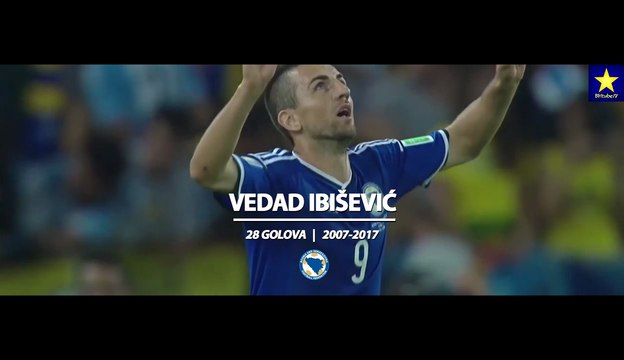 Vedad Ibišević - 28 golova za reprezentaciju BiH [2007-2017]