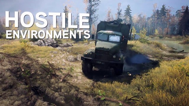 Spintires: MudRunner - Trailer Gameplay