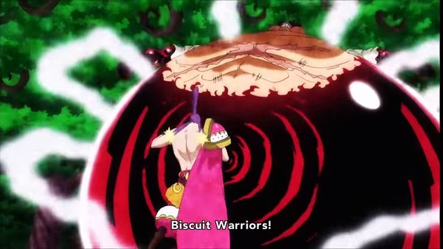One Piece 806 Luffy Defeats Cracker Gomu Gomu No Canonball Video Dailymotion