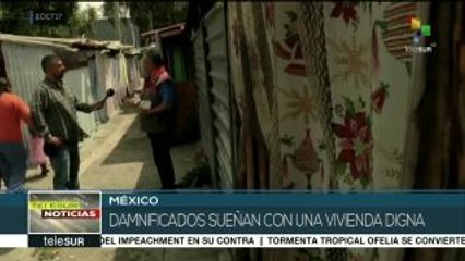 Download Video: México: damnificados del sismo del 85 siguen viviendo en campamentos