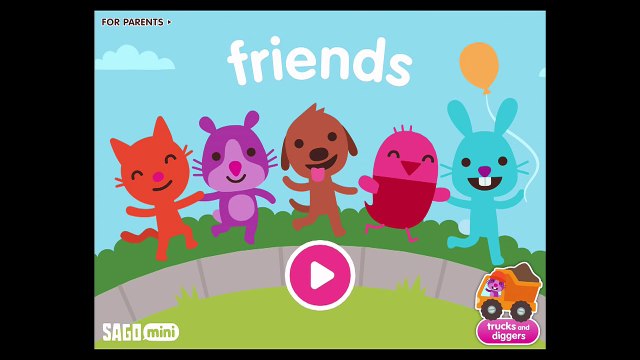 Best Games for Kids HD - Sago Mini Friends - Fun Games for kids - iPad Gameplay HD