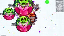 2X TRICK SPLIT , TRAPPING OF POPSPLITS !! AGAR.IO WINS COMPILATION