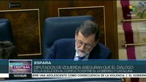 Rajoy exige a Puigdemont que aclare si declaró independencia