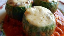 Calabacitas Rellenas de Carne Molida y Queso