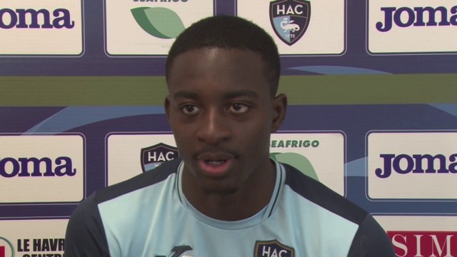 Avant Clermont - HAC samedi après-midi, interview de Jean-Philippe Mateta