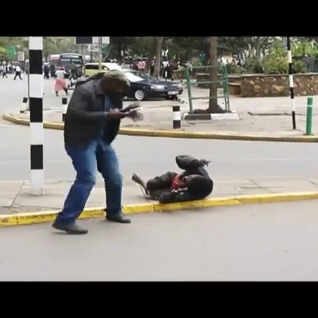 ⁣Bees attack Kenyan Politicians, Security, and Protesters