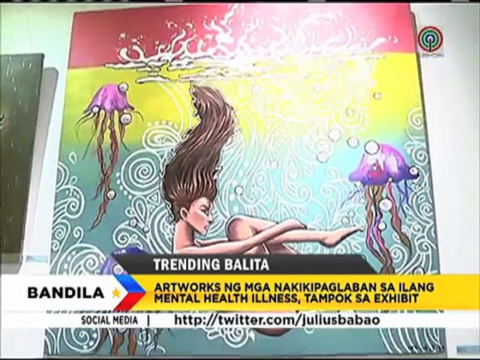 Bandila Obra ng mga dumanas ng depresyon, tampok sa exhibit