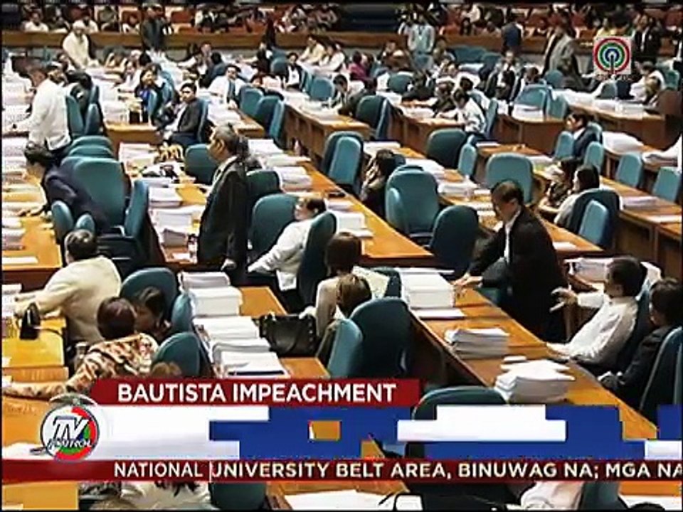 Bautista, inaming nabigla sa impeachment matapos mag-resign