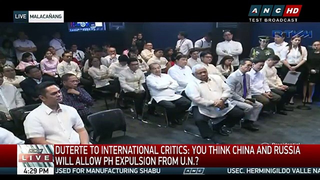 Duterte blasts UN, EU anew, dares envoys to leave PH 'in 24 hrs'