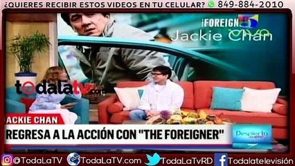 Jackie Chan canta y baila “Despacito” en Despierta América–Video