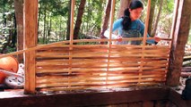 Our timber frame workshop: Wattle and daub . Part I