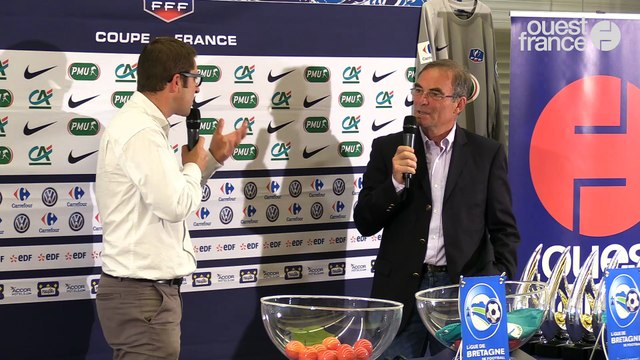 Tirage de la coupe de France 2017 Ligue de Bretagne