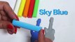 Play Doh Rainbow Guitar| PlayDough Modelling Clay | Fun and Creative Way To Learn Colors