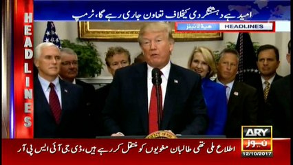 Headlines 2200 12th October 2017