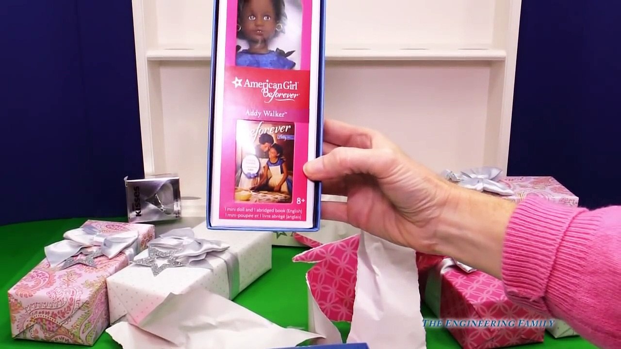 AMERICAN GIRL Surprise Present American Girl Suprise Video TheEngineeringFamily