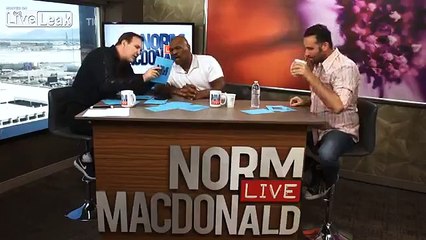 "Say nigger, honkey!" - Mike Tyson bullies Norm Macdonald
