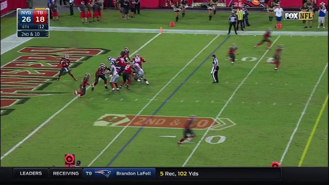 2015 - Giants Trevin Wade runs in recovered fumble for 5-yard TD