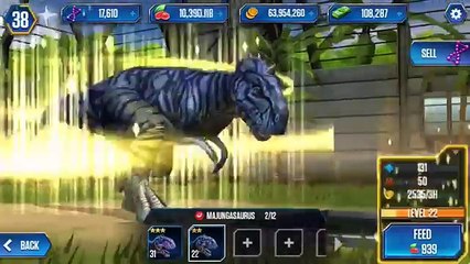 MAJUNGASAURUS LEVEL 40 - Jurassic World The Game